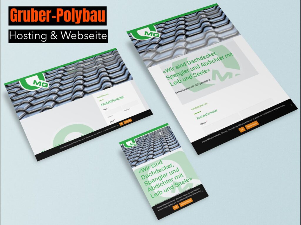 Webseite Bruber-Polybau